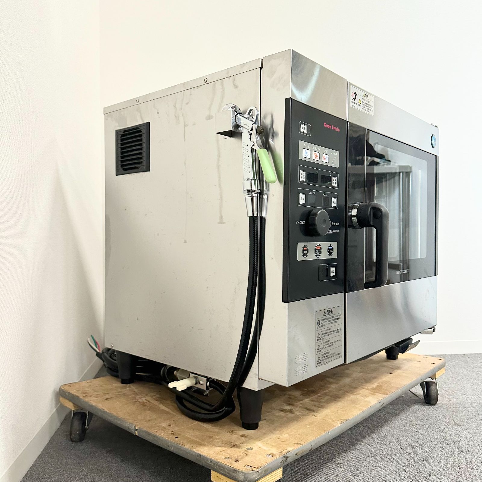 スチームコンベクションオーブン|ホシザキ|MIC-5TB3|幅750mm×奥行560mm×高さ685 ~715