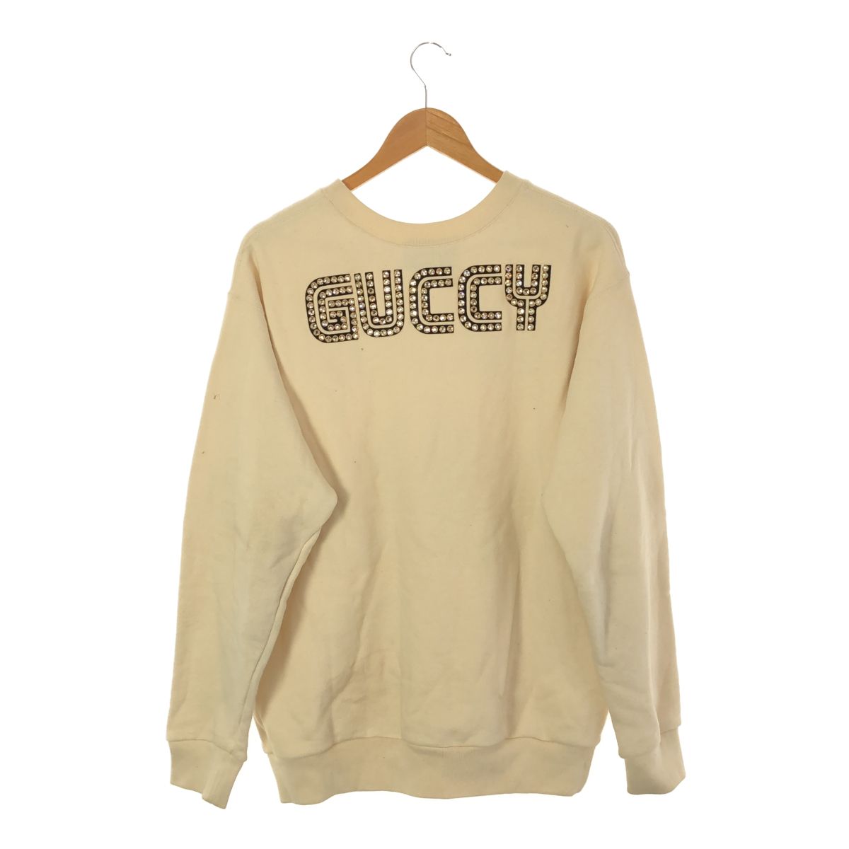 格安販売中 GUCCI 100%正規品 スウェット トレーナー ホワイト 