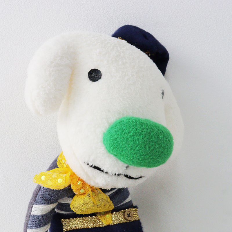【美品】ボビーダズラー ぬいぐるみ 犬 レア商品 タグ付 旧タグ ボビーダズラー BOBBY DAZZLER イヌ ぬいぐるみ 一点物