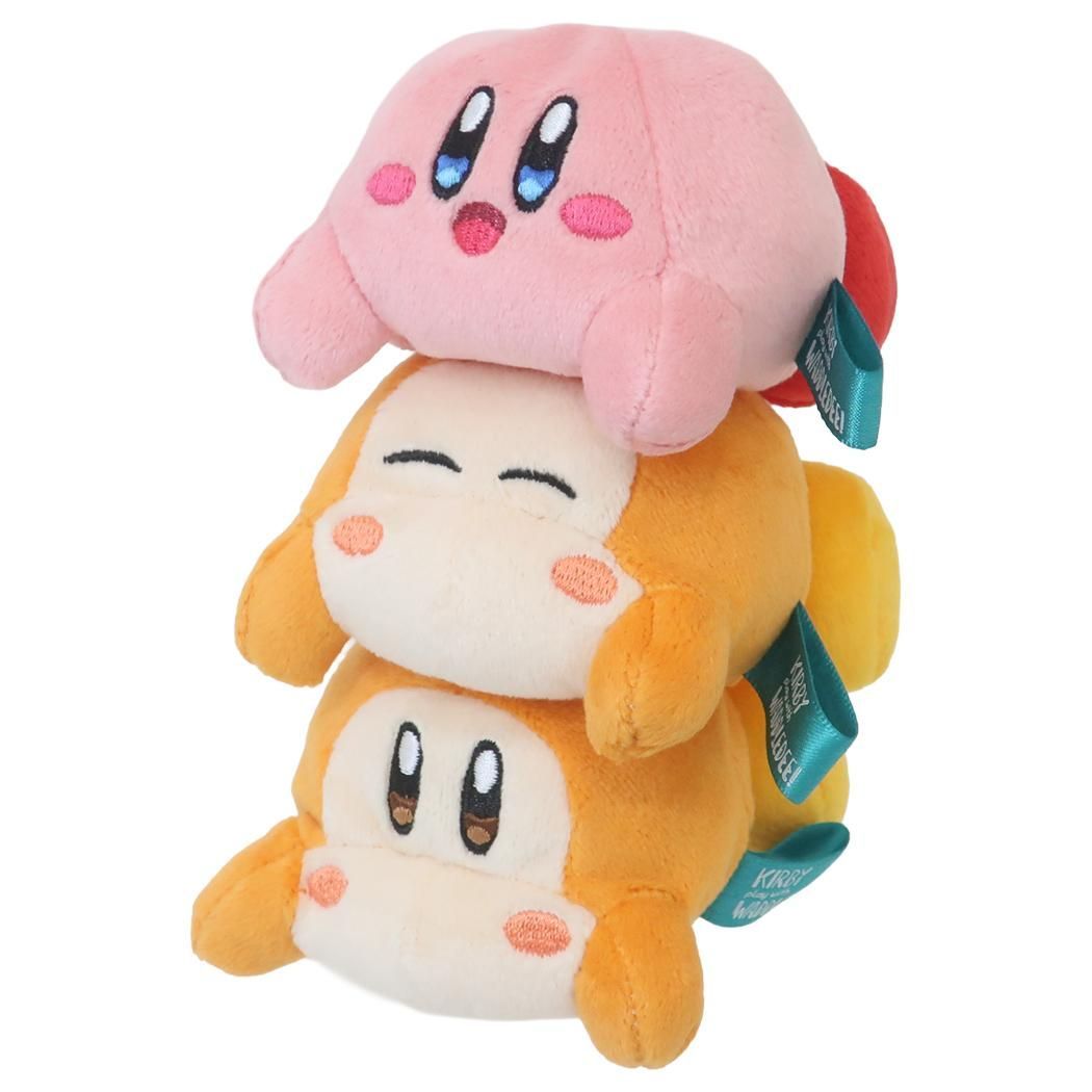 星のカービィ ぬいぐるみ あきれかえるほど…積むぬいぐるみ 3体