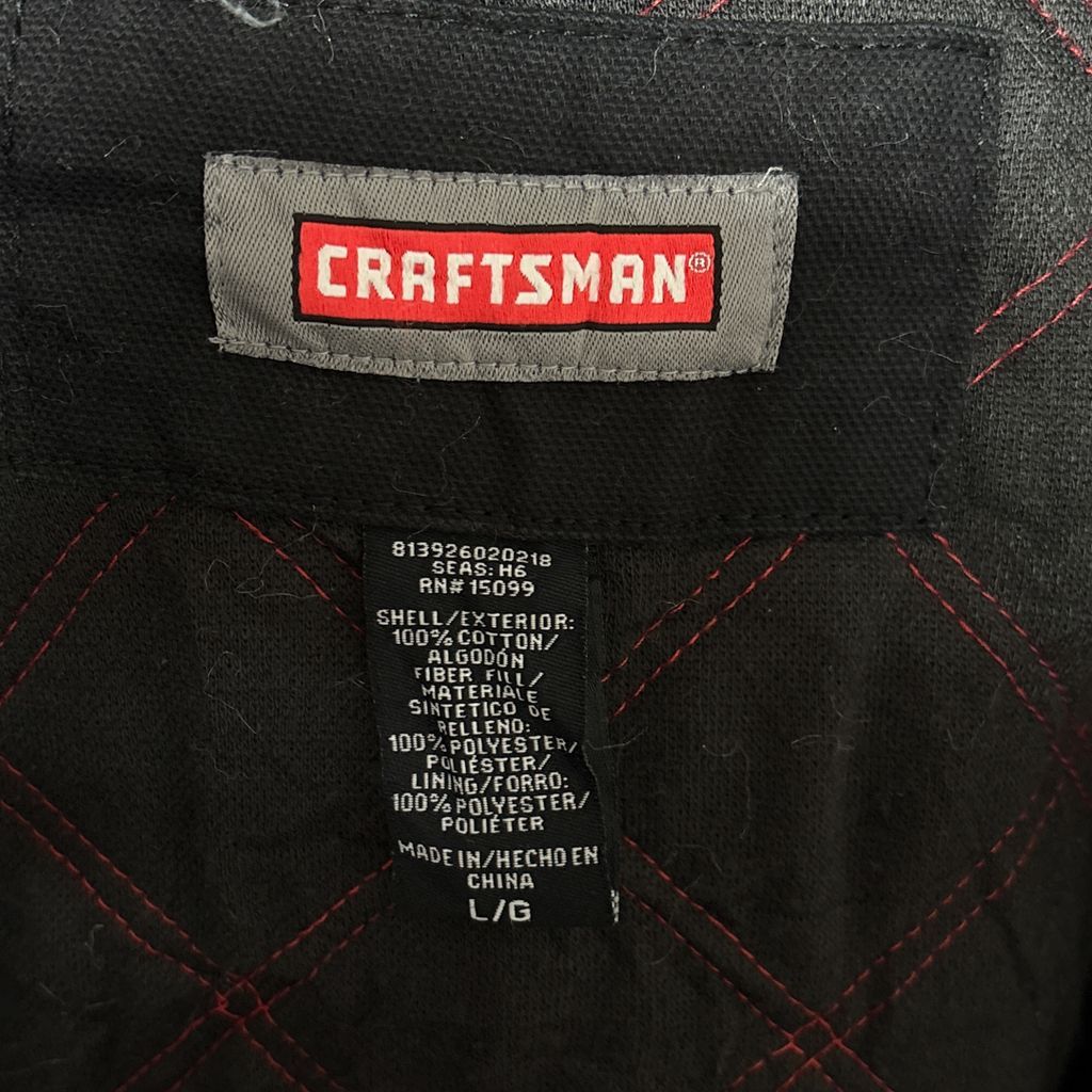 CRAFTSMAN】キルティングライナーダックアクティブジャケットS-3159
