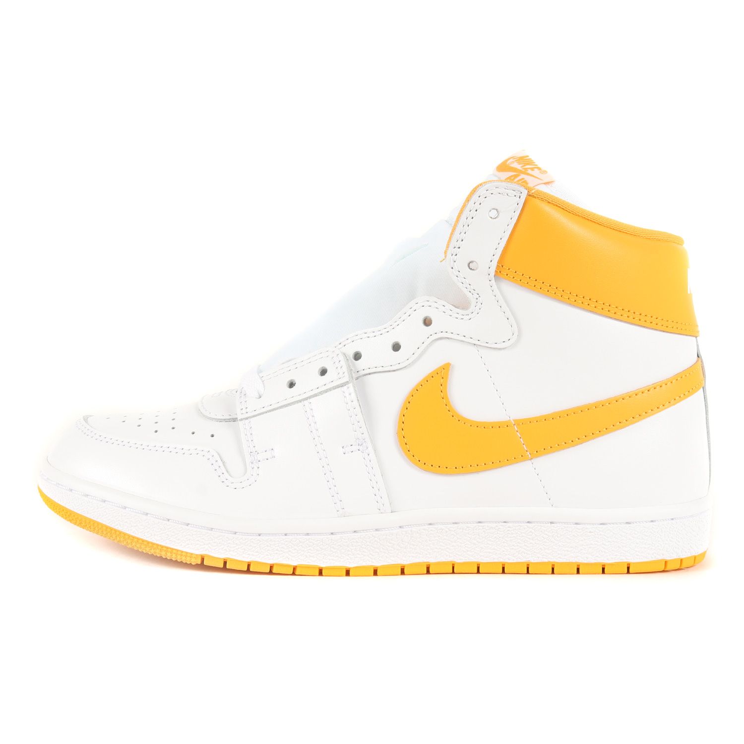 NIKE ナイキ サイズ:27.0cm JORDAN AIR SHIP PE SP UNIVERSITY GOLD (DX4976-107) 2023年 ジョーダン エアシップ ホワイト ユニバーシティゴールド US9 ハイカット スニーカー シューズ 靴