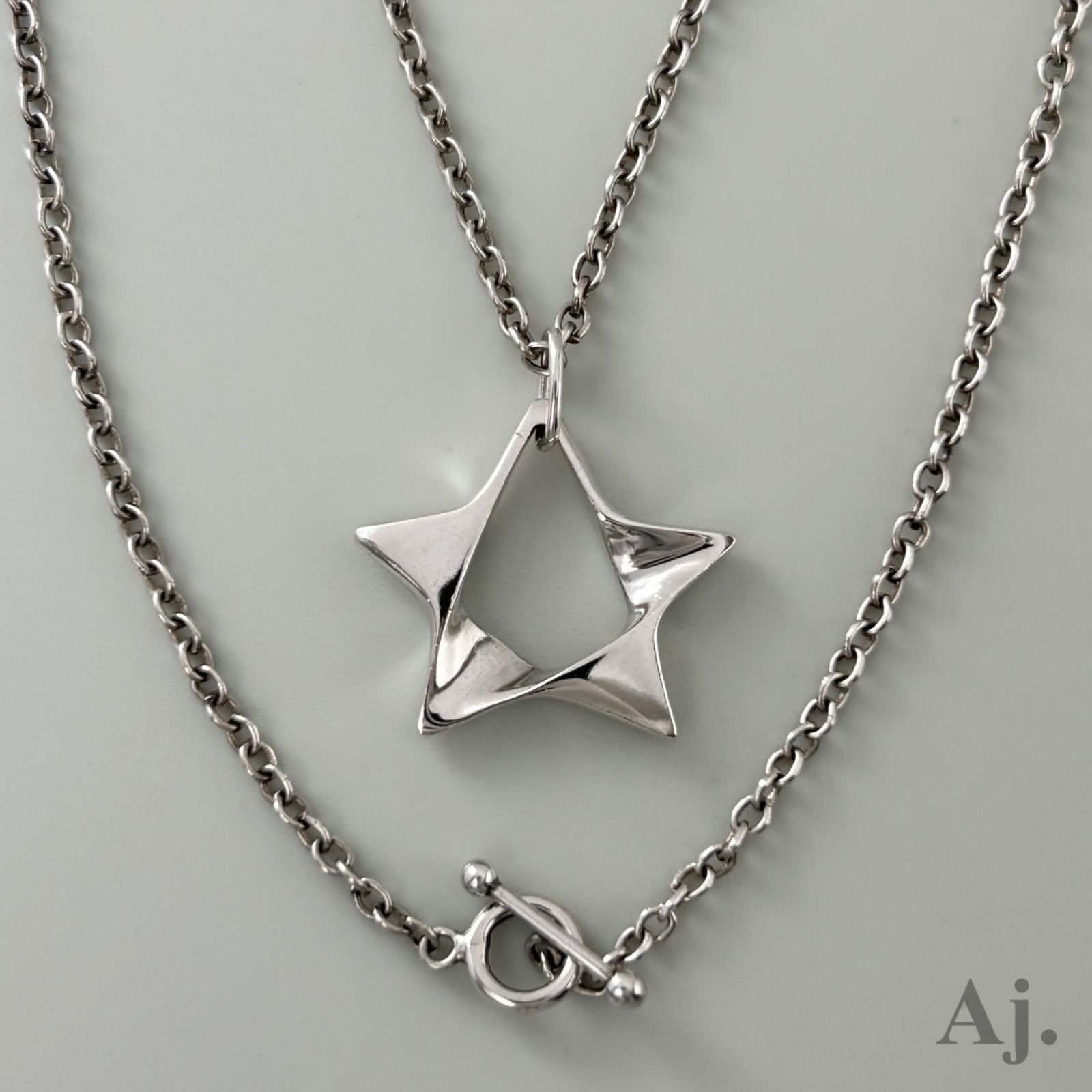 たshop様 ジョージジェンセン ネックレス ペンダント 178 スター 星 