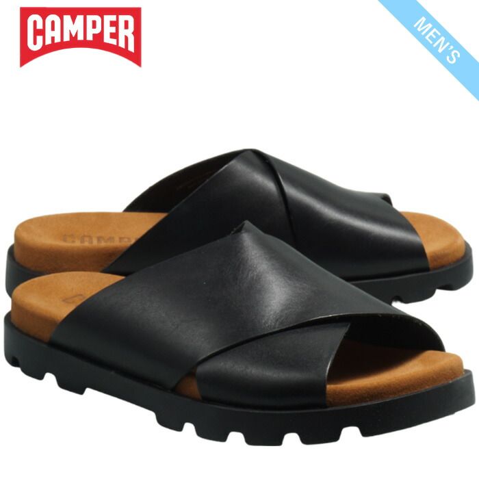 Camper カンペール BLACK ブラック メンズ サンダル