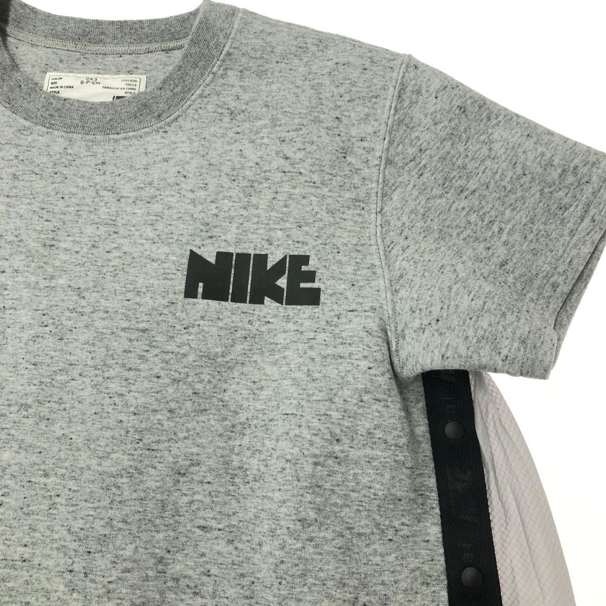 NIKE×sacai ナイキ×サカイ フロントロゴバックプリーツ