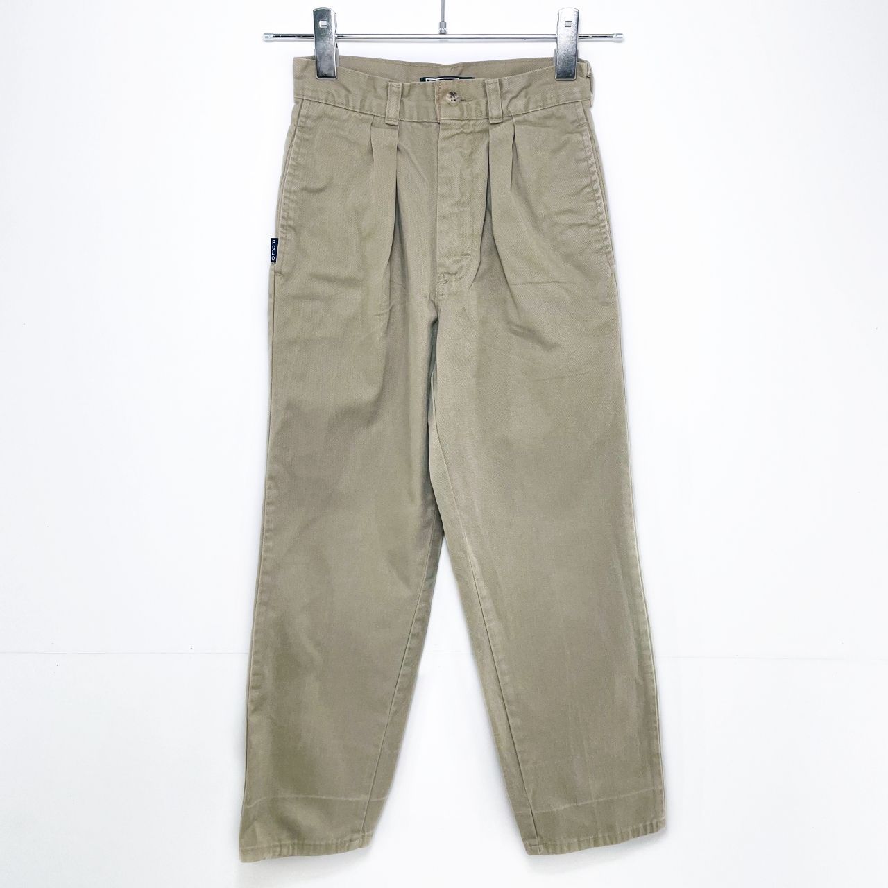 【US古着･80’s】POLO RALPH LAUREN　ポロラルフローレン　チノパン　キッズ　サイズ表記8　140相当　ベージュ