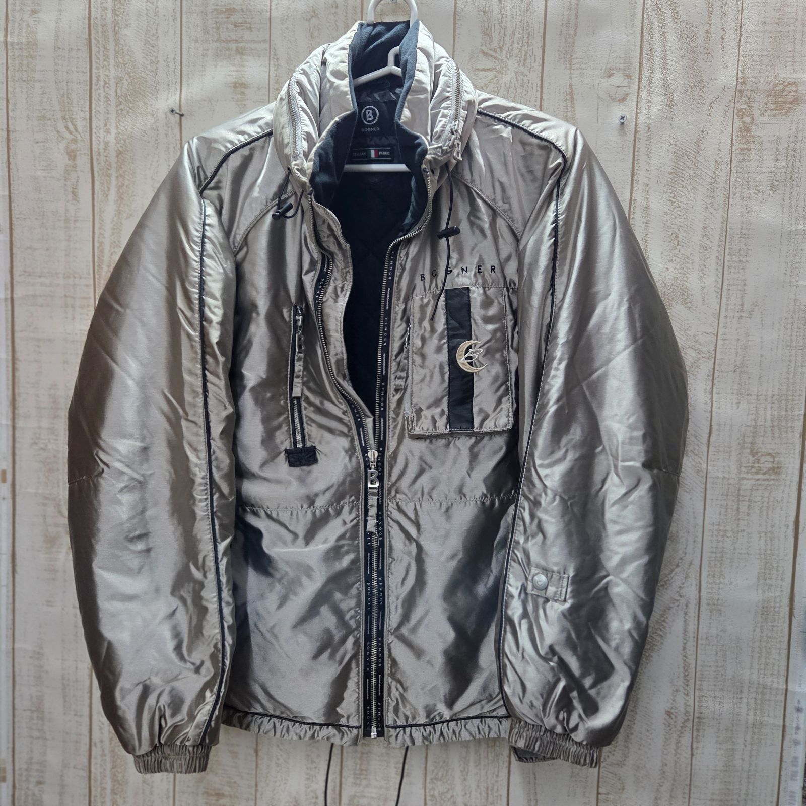 BOGNER ブラック メンズダウンジャケットMサイズ