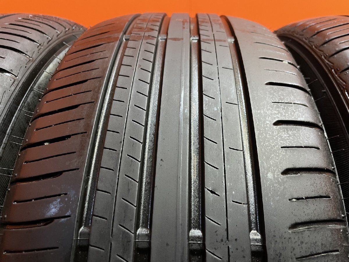 DUNLOP EC300+ 215/50R18 18インチ 夏タイヤ 4本 20～22年製 バリ溝  