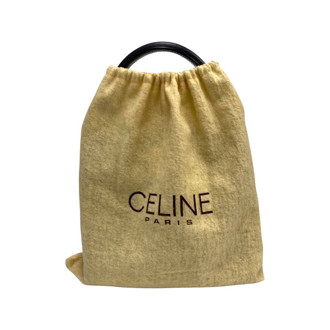 極 美品 希少品 CELINE セリーヌ ロゴ 金具 ダブ...+sobrape.com.br