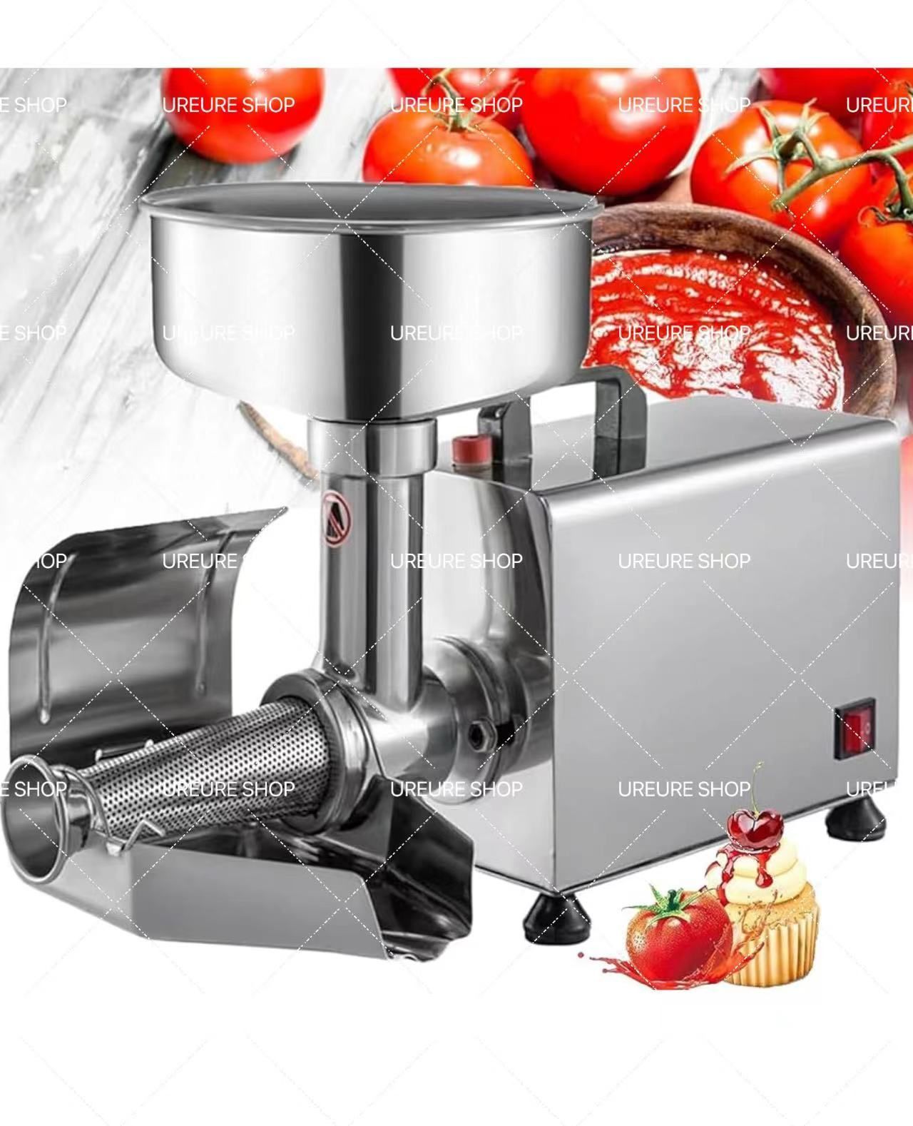 鳥 レジンヘアゴム ガーネット シェル レジンヘアゴム 三日月 シェル