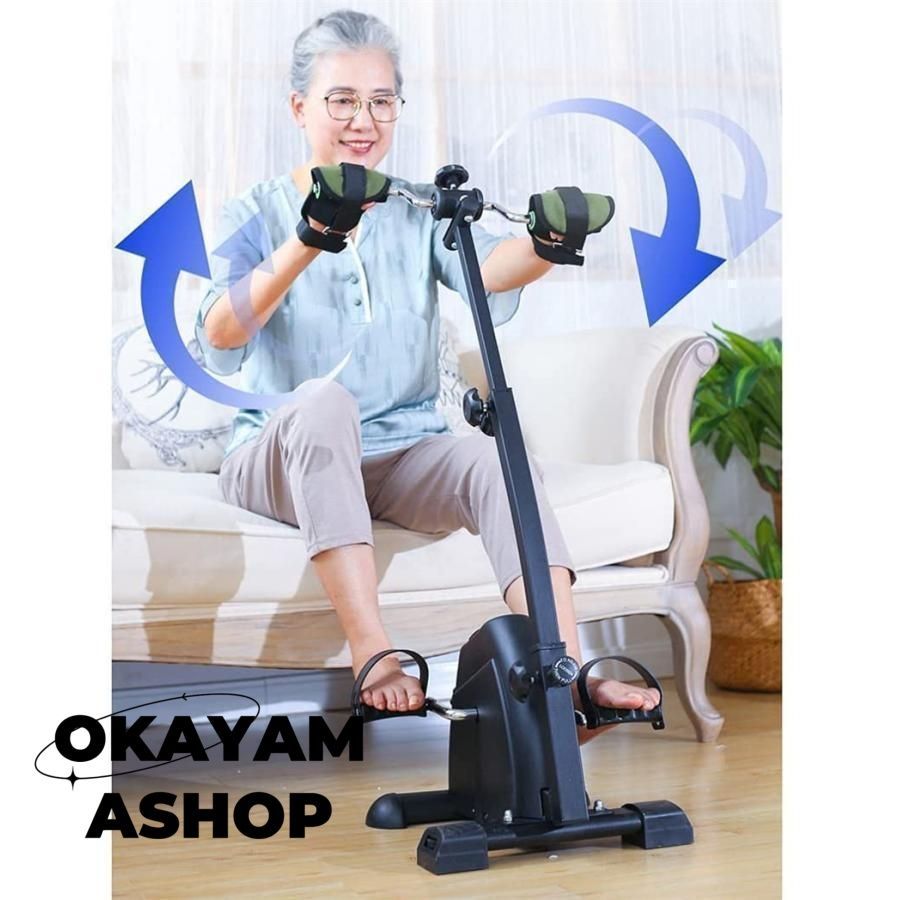 送料無料 フィットネス用自転車 高齢者向けエアロバイク 家庭用ペダルトレーナー 脚のトレーニング器具 ニーリカバリー用 フィットネス