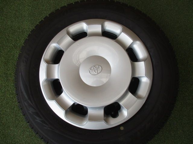 み トヨタ純正スチール シエンタ 185 65R15 スタッドレスタイヤ４本SET 10系