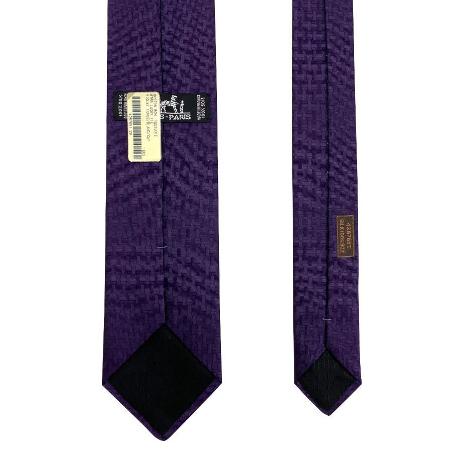 新品】エルメス HERMES ネクタイ シルクツイルタイ 8cm《 LUCKY
