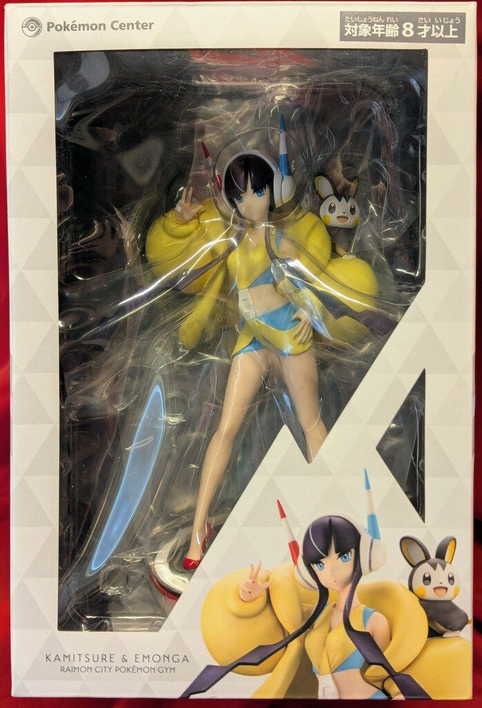 未開封品 コトブキヤ ポケモンセンター カミツレ エモンガ ポケモン フィギュア カミツレ＆エモンガの超美麗フィギュアが登場！ ポケモン