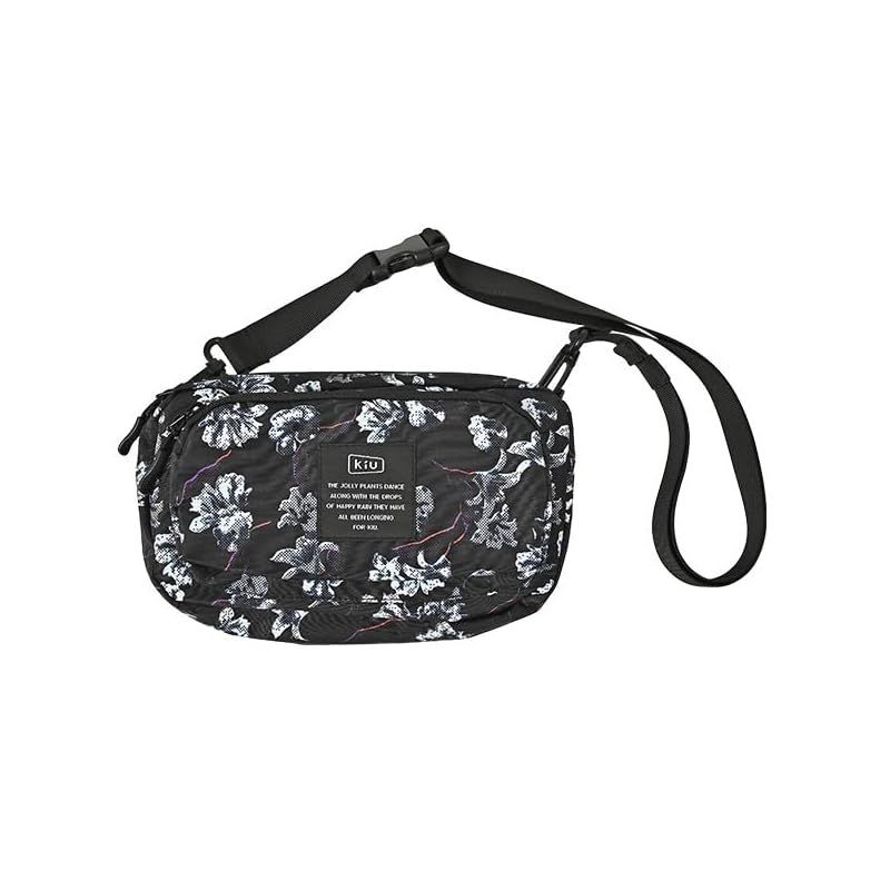 【在庫セール】KiU キウ 300D フロントポケットミニショルダーバッグ 300D FRONT POCKET MINI SHOULDER BAG ショルダー バッグ ポーチ 肩掛け ミニバッグ ミニポーチ 男女兼用 ウエストポーチ 2WAY 小さめ 