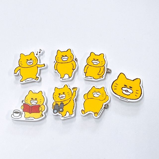 ノラネコぐんだん アクリルバッジ第1弾 7個セット おまけつき メルカリshops