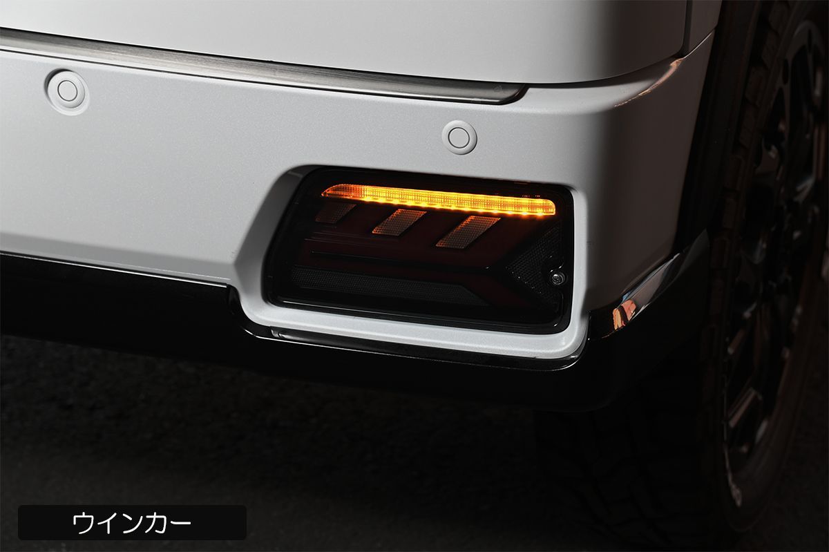 S700系 アトレー ハイゼットカーゴ オール LED テールランプ スモーク レッドバー S700V S710V S700W S710W S700B S710B ディアス サンバーバン S700M S710M ピクシスバン FFCRYSTALESIA_COM