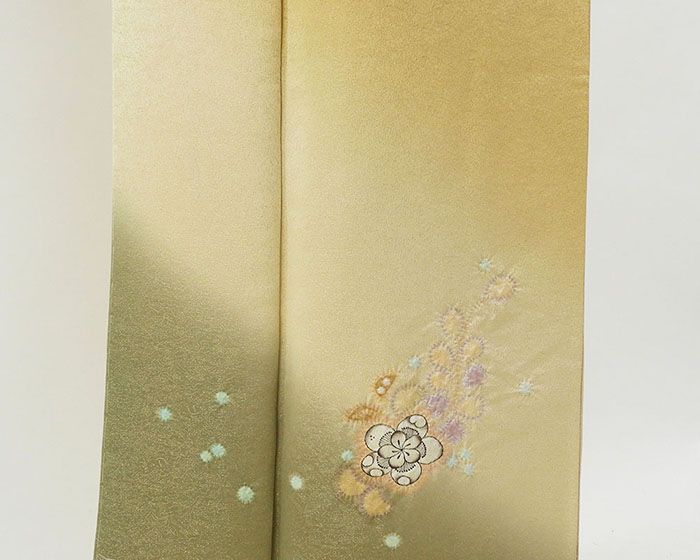 色留袖 未着用超美品 正絹 久保田一竹 一竹辻が花 一竹工房 ぼかし