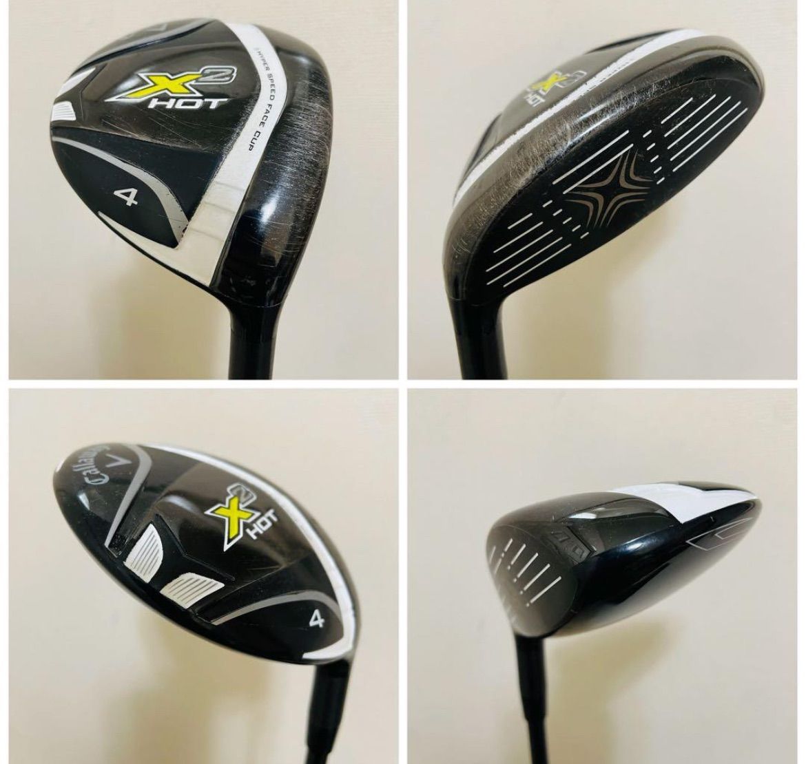 8933 Callaway キャロウェイ メンズ ゴルフクラブ12本セット X 2 HOT BIG BERTHA フレックスR ODYSSEY キャディバッグ