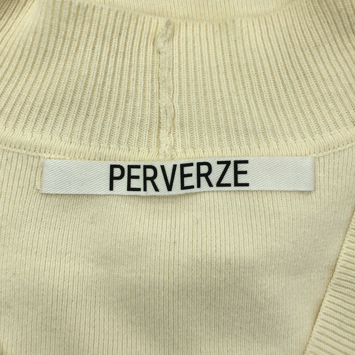 PERVERZE / パーバーズ | 2019SS | crash wide knit cardigan
