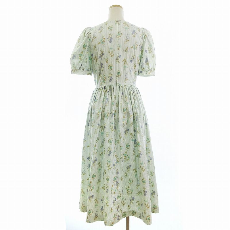 ローラアシュレイ LAURA ASHLEY ワンピース 半袖 ロング