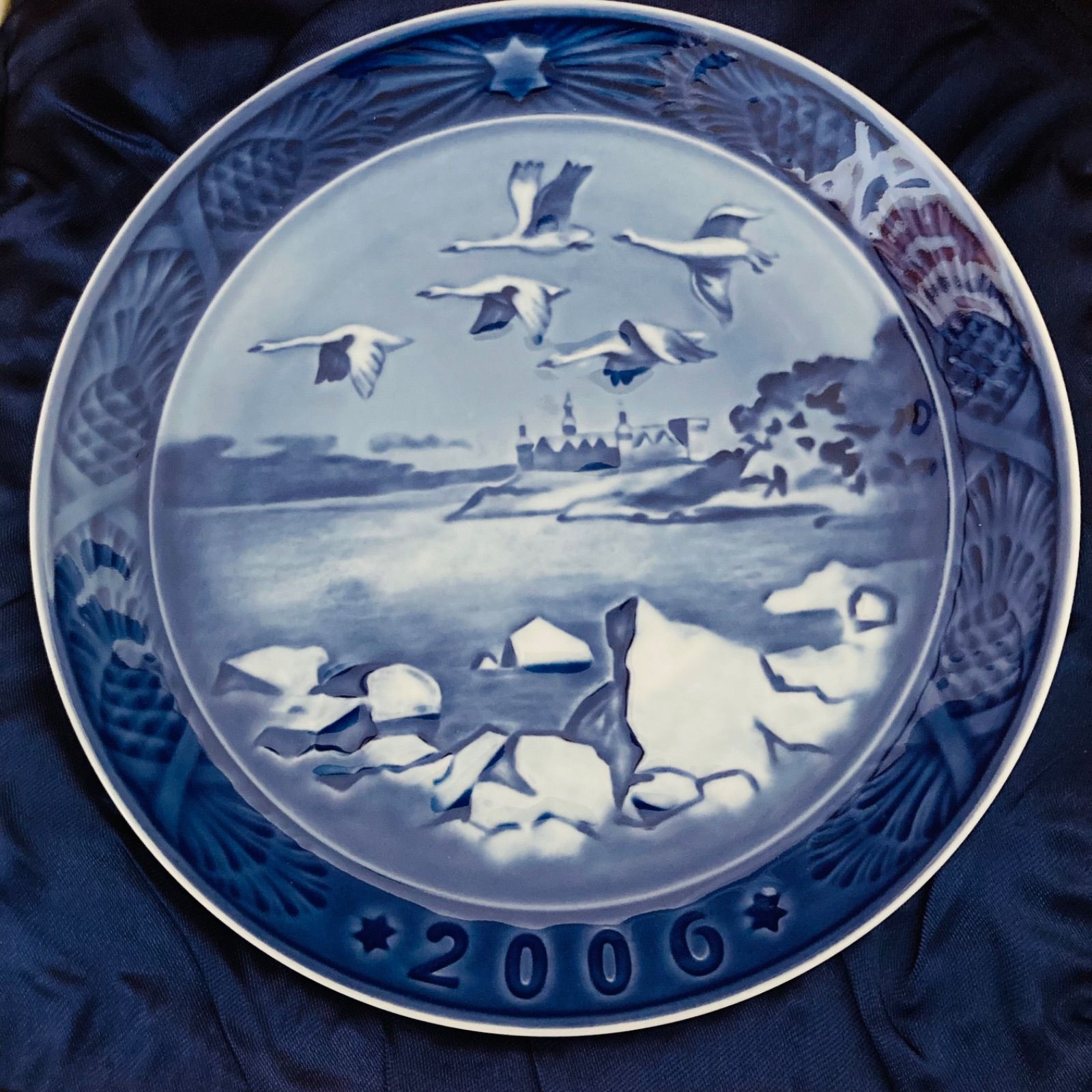 専用箱付き ロイヤルコペンハーゲン イヤープレート 2006年 - メルカリ