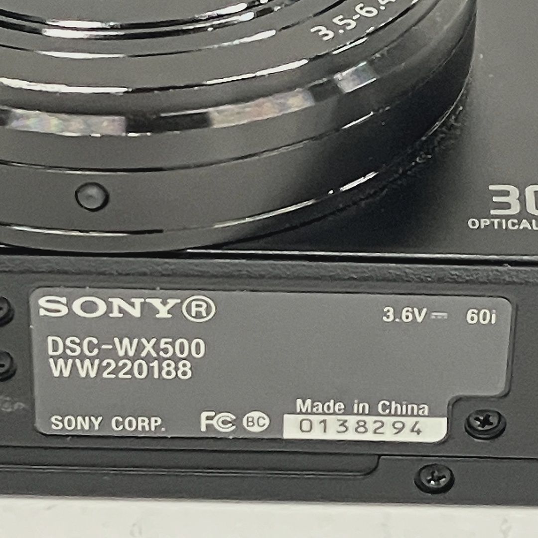  SONY Cyber shot コンパクト デジタル カメラ DSC WX 500 デジカメ コンデジ 光学 30倍 ズーム ソニー サイバーショット コンパクトデジタルカメラ デジタルカメラ