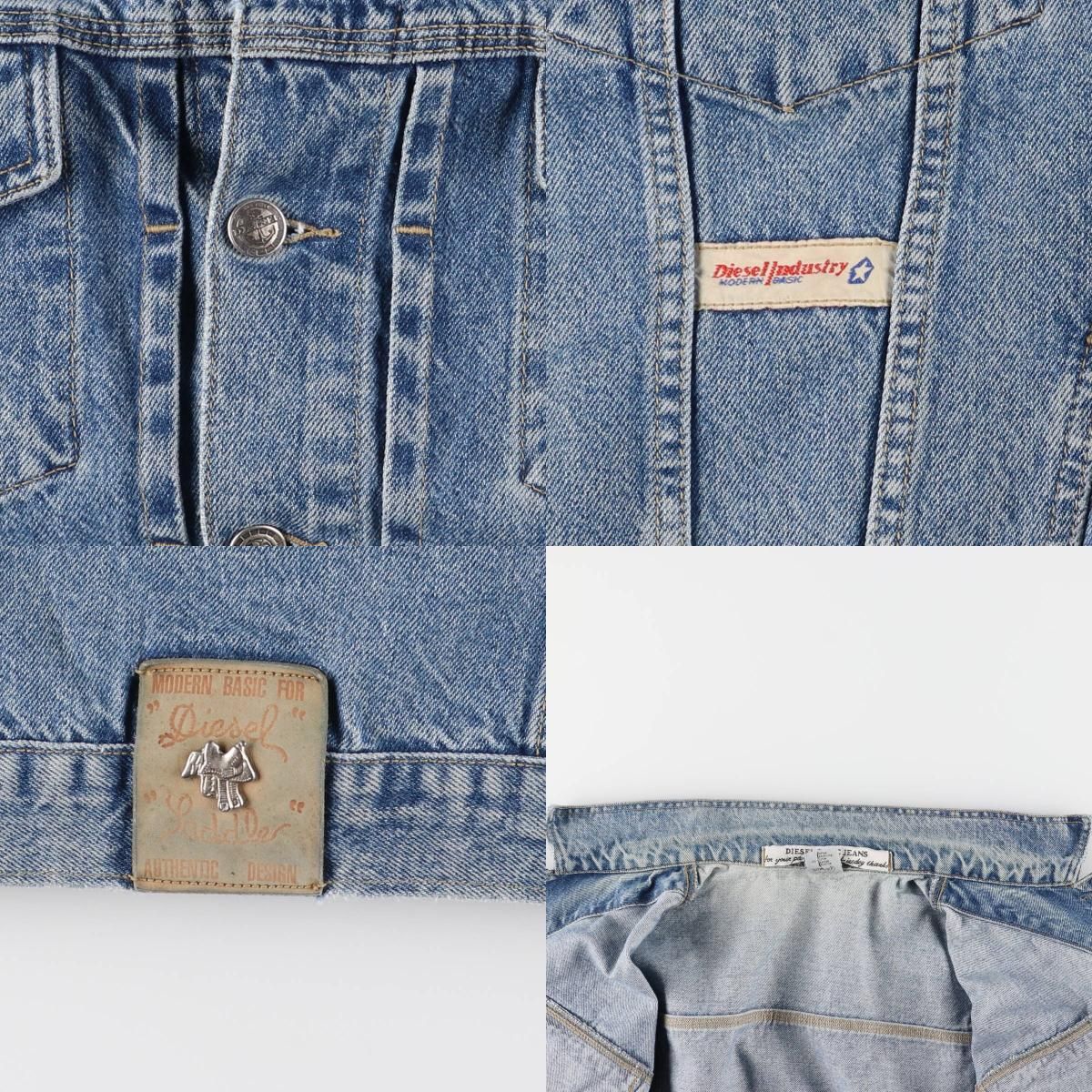 古着 ディーゼル DIESEL INDUSTRY BASIC JEANS デニムジャケット
