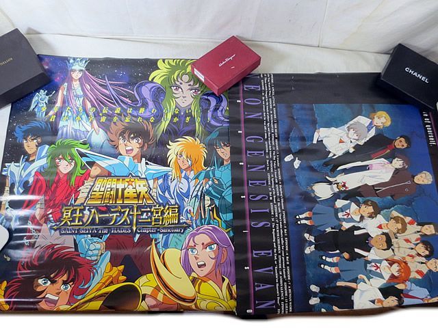 エヴァンゲリオ　聖闘士星矢　ポスター　初号機　星矢　セット エヴァンゲリオ 聖闘士星矢 ポスター 初号機 星矢 セット - メルカリ