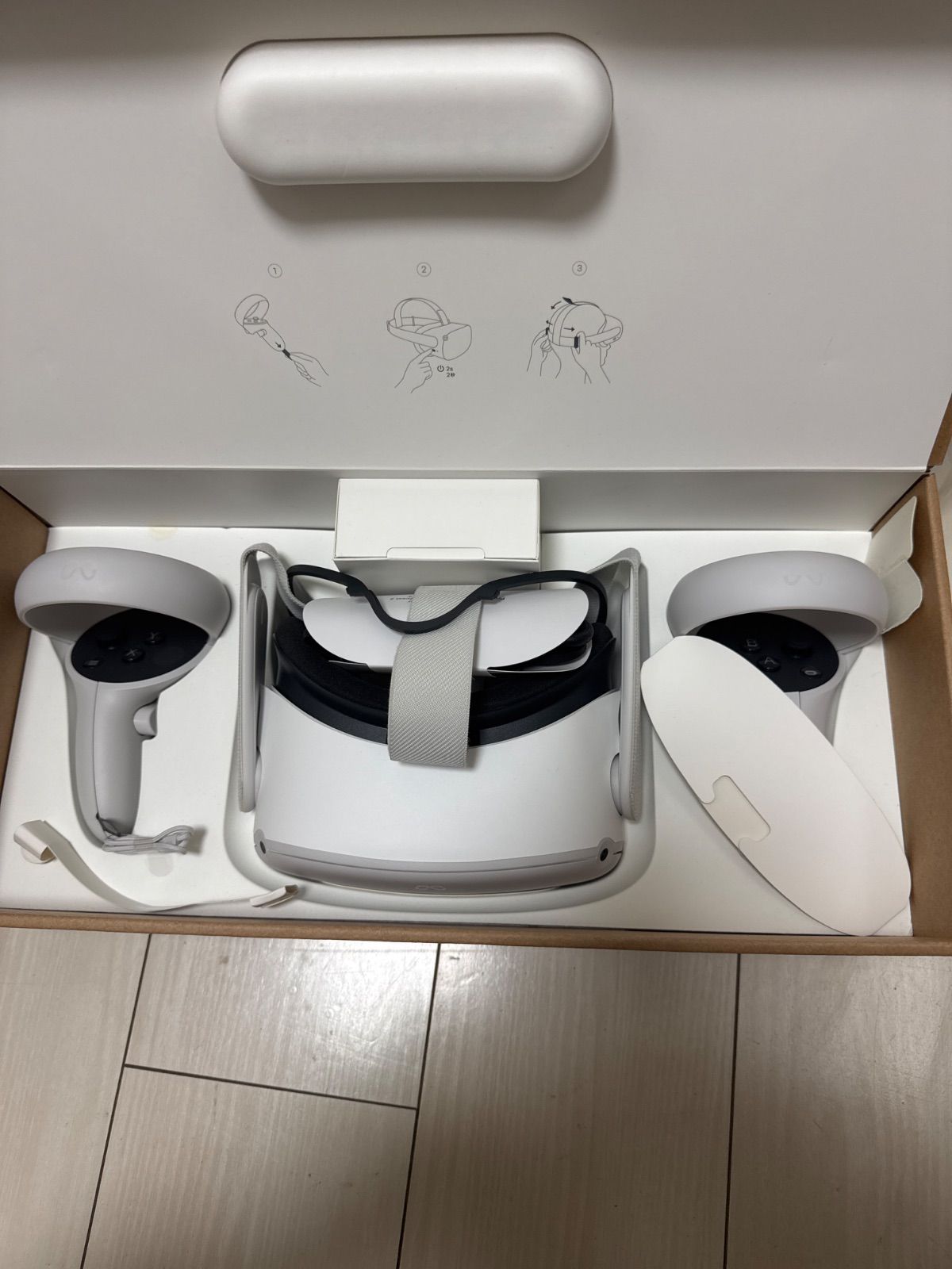 Meta Quest 2 完全ワイヤレスのオールインワンVRヘッドセット 128GB UP786_INFO