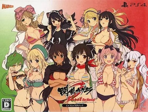 閃乱カグラ Burst Re:Newal にゅうにゅうDXパック ソフト無し Amazon.com: Senran Kagura Burst Re: Newal Japanese Ver