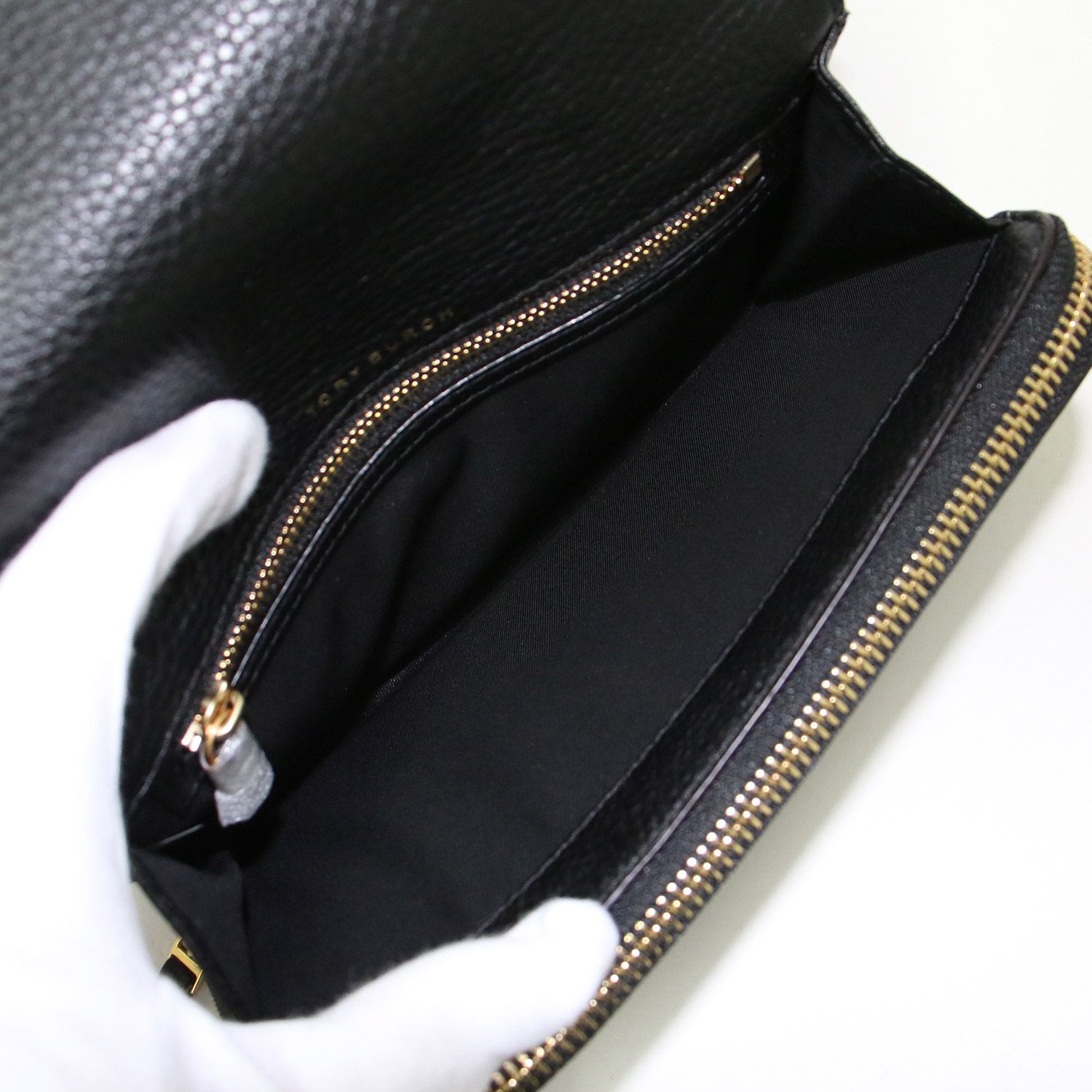 美品 TORY BURCH トリーバーチ バッグ ミニ ショルダー ブラック 黒 