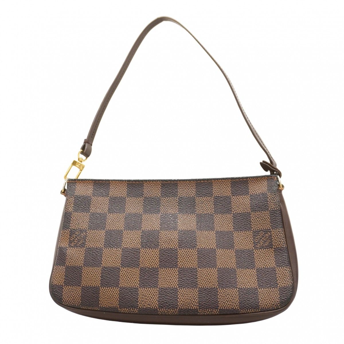 5mb2334-h ルイヴィトン ポーチ ダミエ ナヴォナ N51983 エベヌ レディース