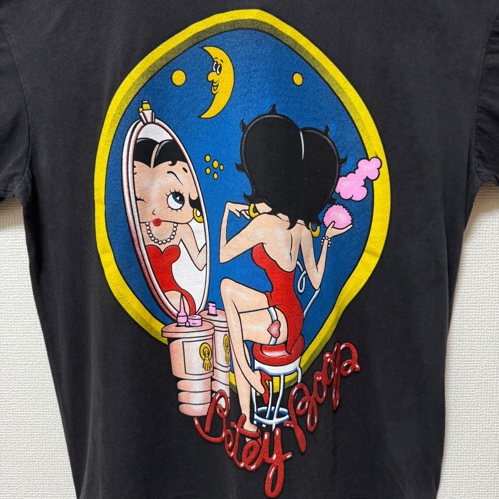 ベティちゃん Tシャツ L相当 ブラック フルーツオブザルーム