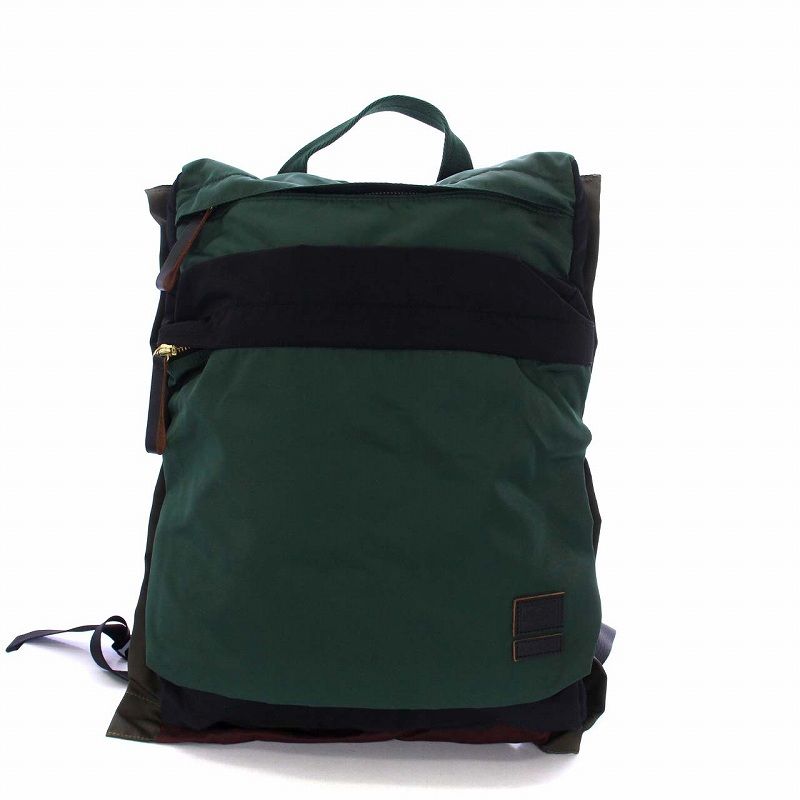 MARNI×PORTER / マルニ×ポーター リュック バックパック グリーン マルニ MARNI PORTER ポーター 吉田カバン リュックサック デイパック