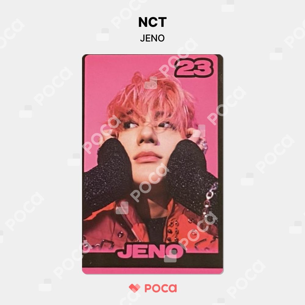 NCT ジェノ トレカ GLITCH ARCADE CENTER POP-UP STORE RANDOM