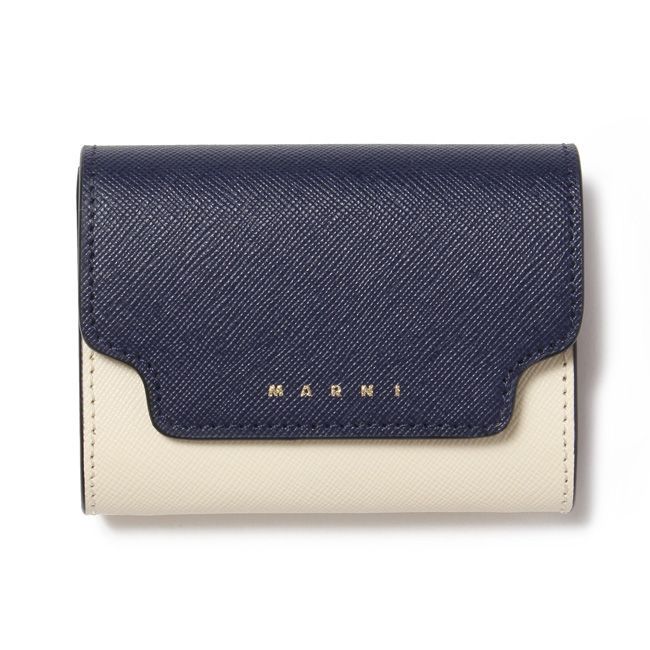 新品未使用】マルニ MARNI コインケース カードケース ネイビー