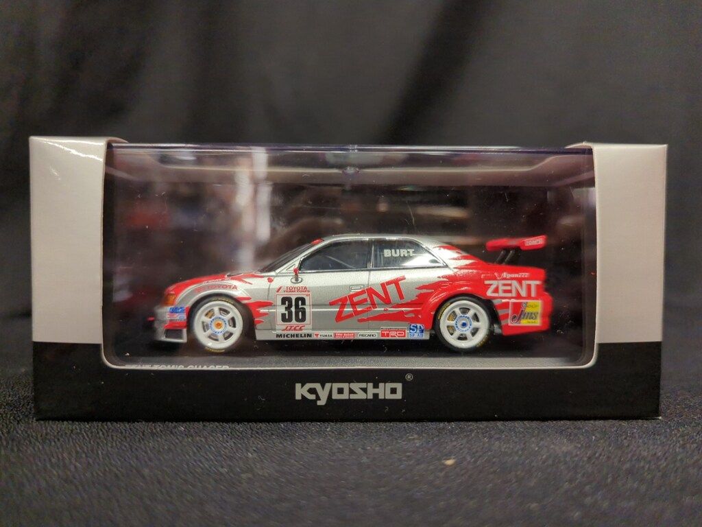 KYOSHO ZENT TOM'S CHASER (JZX100) 1/43
