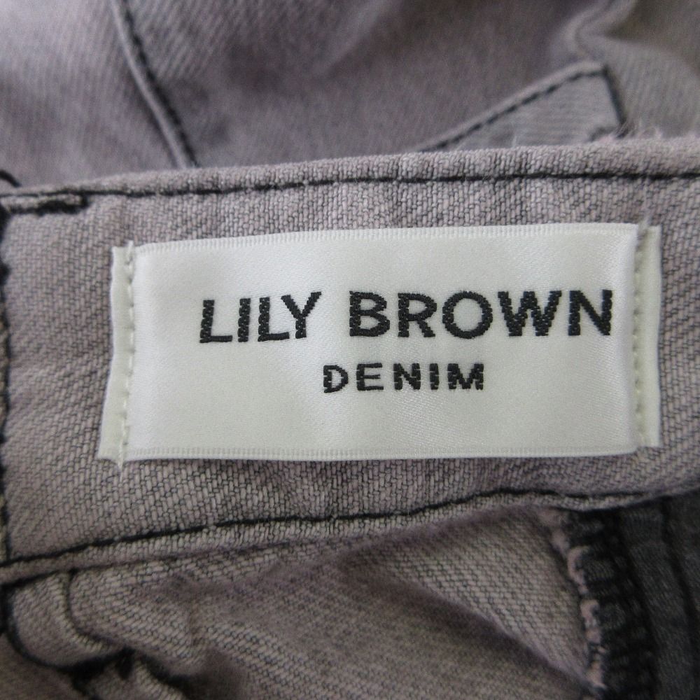 25SS LILY BROWN リリーブラウン デニムベアオールインワン サロペット LWFO251083 サイズ0 ピンク レディース 古着 FORTGASGNV_COM_BR