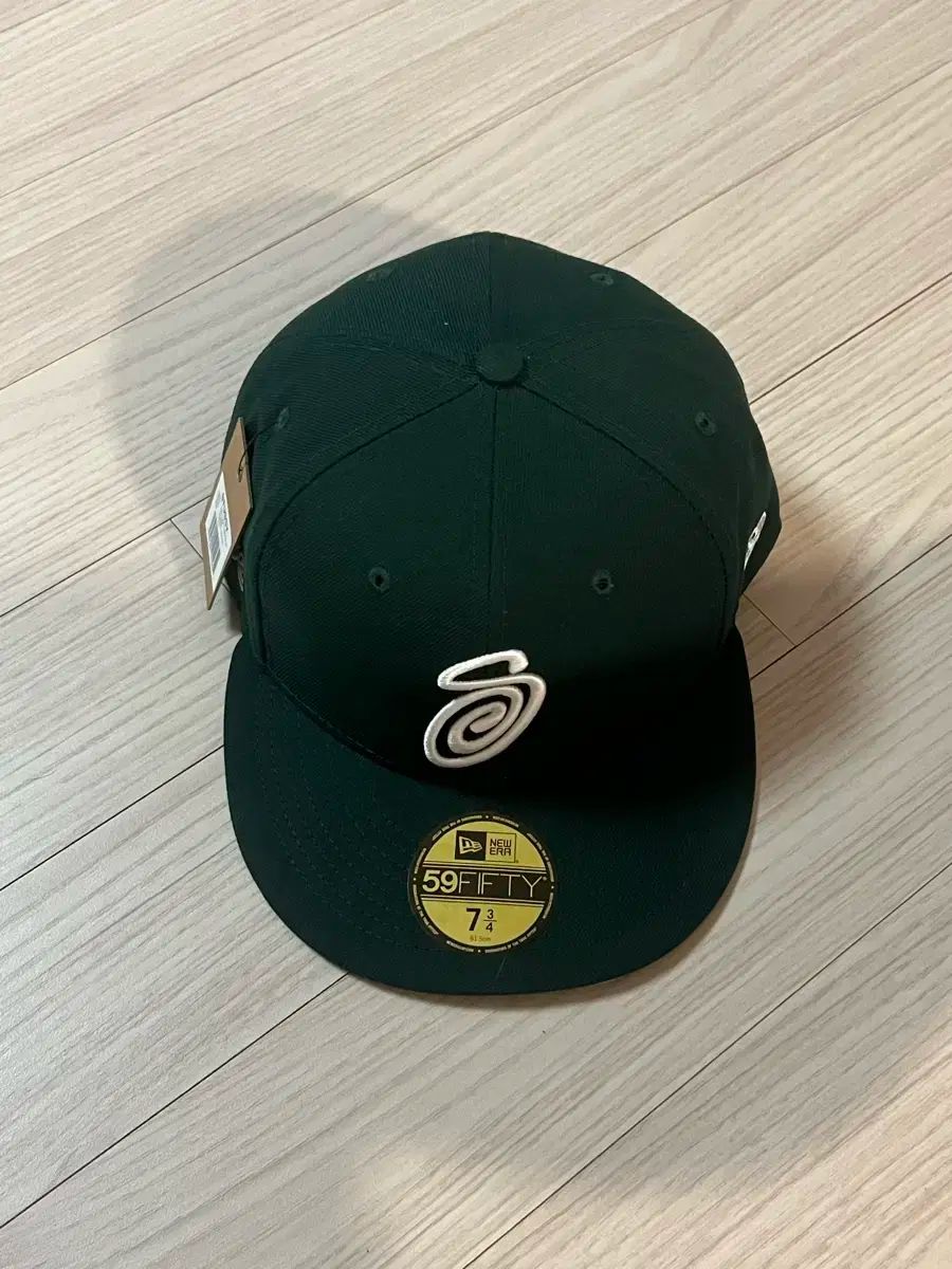 NEW ERA ニューエラ STUSSY ステューシー 縮れた S 59 五十 キャップ 7 3 4