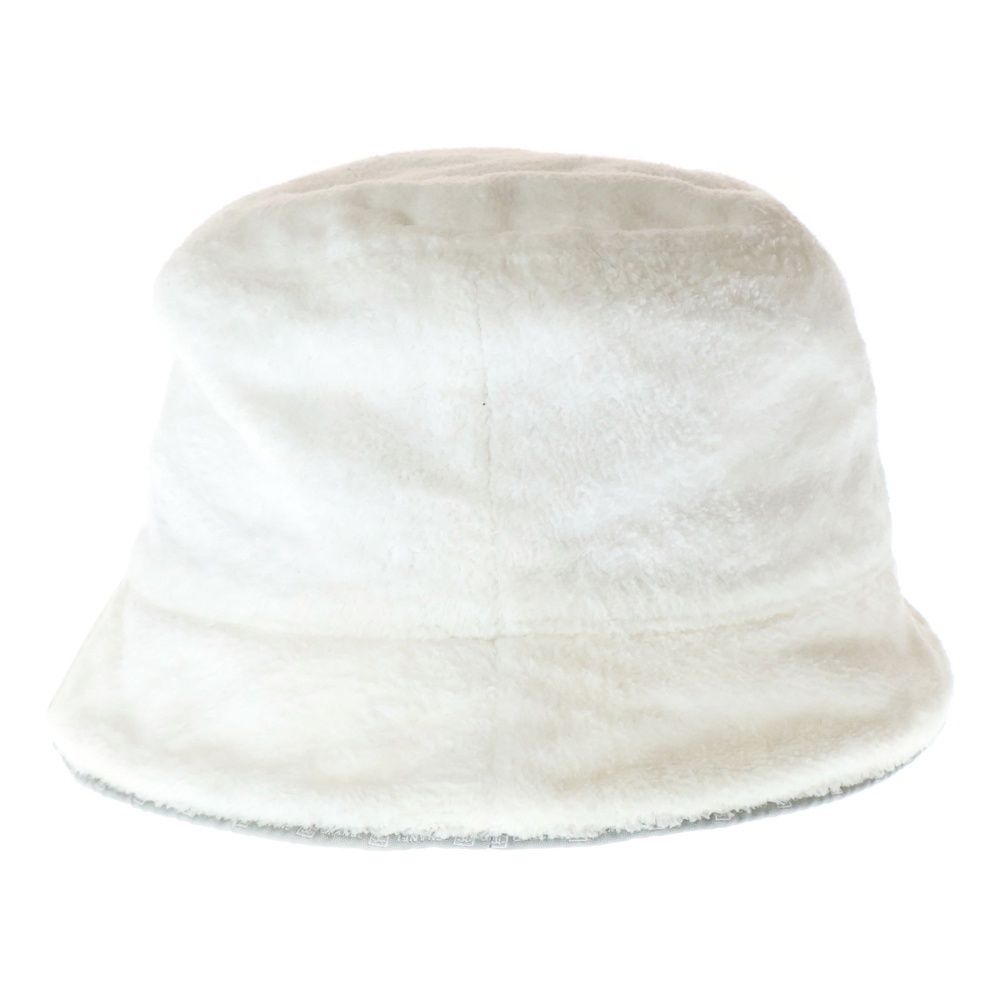 CHANEL シャネル ココマーク パイル地コットンバケットハット 帽子 ホワイト レディース