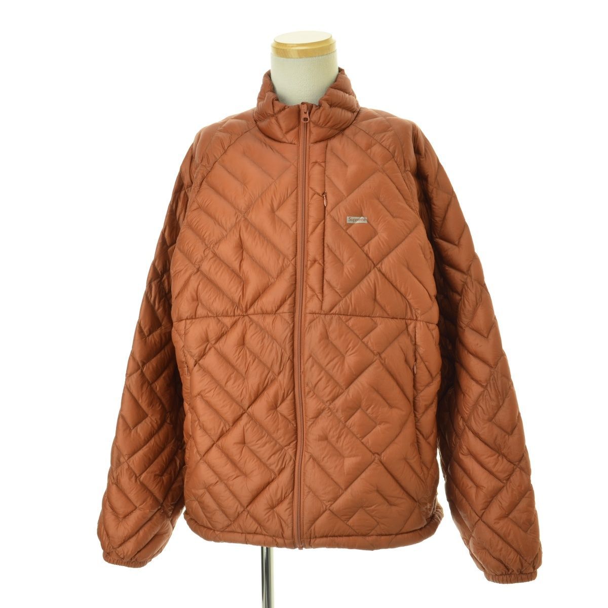 L【SUPREME】22SS Spellout Quilted Lightweight Down Jacket ダウン ...