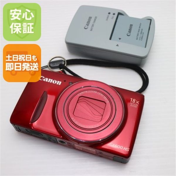 美品】人気 Canon SX600 HS レッド