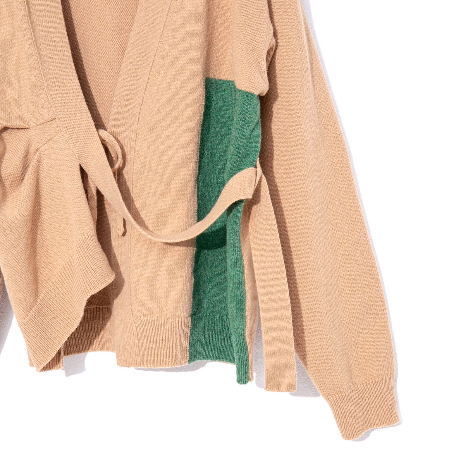 DRIES VAN NOTEN ドリス ヴァン ノッテン ウールアシンメトリー 