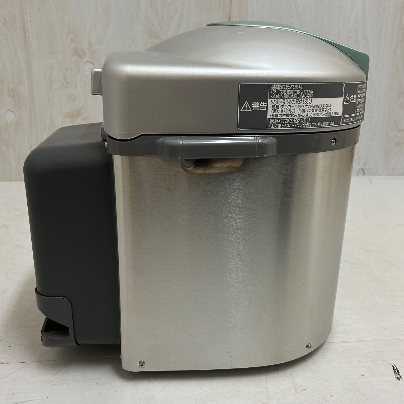 ナショナル 生ごみ処理機 リサイクラー MS-N47-S 箱あり - メルカリ