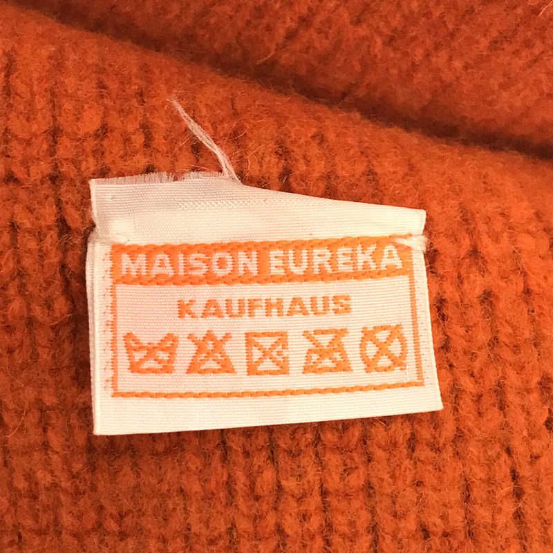 美品】 MAISON EUREKA / メゾンエウレカ | ニットグローブ | オレンジ | レディース - メルカリ