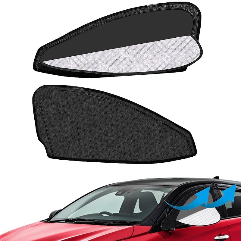 強化版 マツダ との互換性あり デミオ DJ サンシェード マグネット式