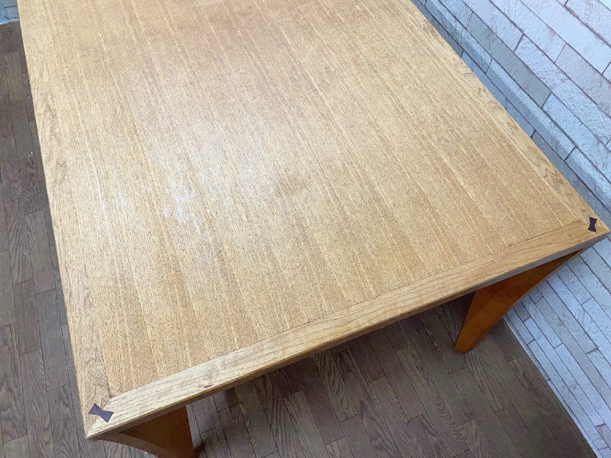 BOSCO/ACTUS 朝日木材加工 ニヤトー材 ダイニングテーブル/オイル