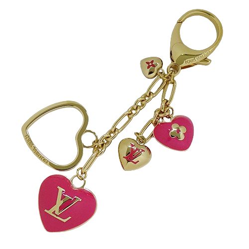 Louis Vuitton ハート型チャーム ピンク　美品 中古・古着通販】LOUIS VUITTON (ルイ ヴィトン) ファッション