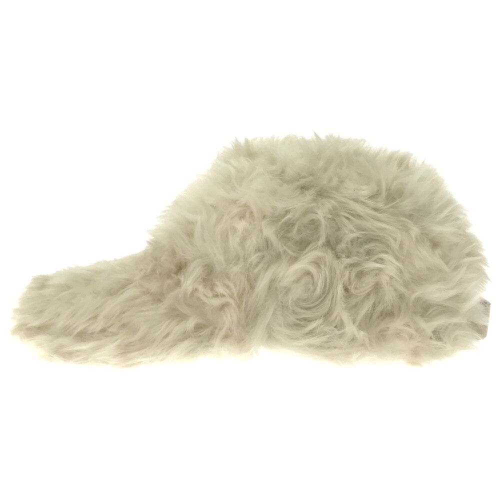 GIVENCHY (ジバンシィ) フェイクファーレザーベルトキャップ ホワイト  